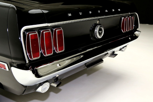 For Sale Used 1969 Ford Mustang Convertible Triple black 302 Auto | American Dream Machines Des Moines IA 50309