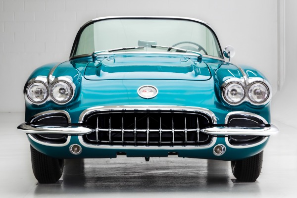 For Sale Used 1958 Chevrolet Corvette Rare Regal Turquoise | American Dream Machines Des Moines IA 50309