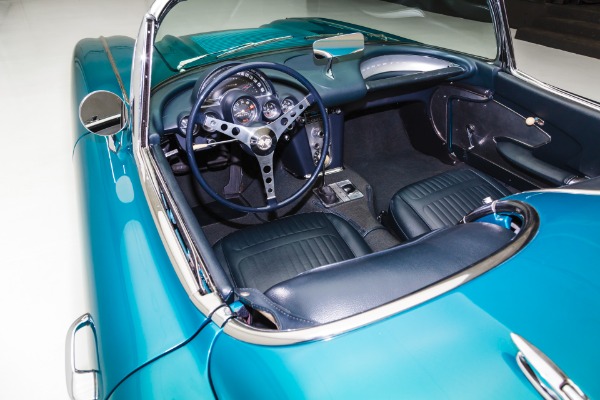 For Sale Used 1958 Chevrolet Corvette Rare Regal Turquoise | American Dream Machines Des Moines IA 50309