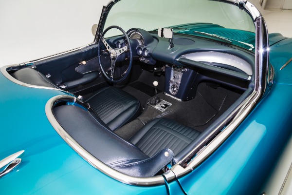 For Sale Used 1958 Chevrolet Corvette Rare Regal Turquoise | American Dream Machines Des Moines IA 50309