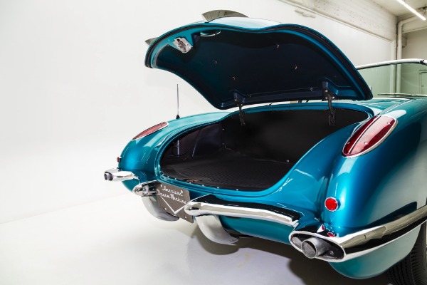 For Sale Used 1958 Chevrolet Corvette Rare Regal Turquoise | American Dream Machines Des Moines IA 50309