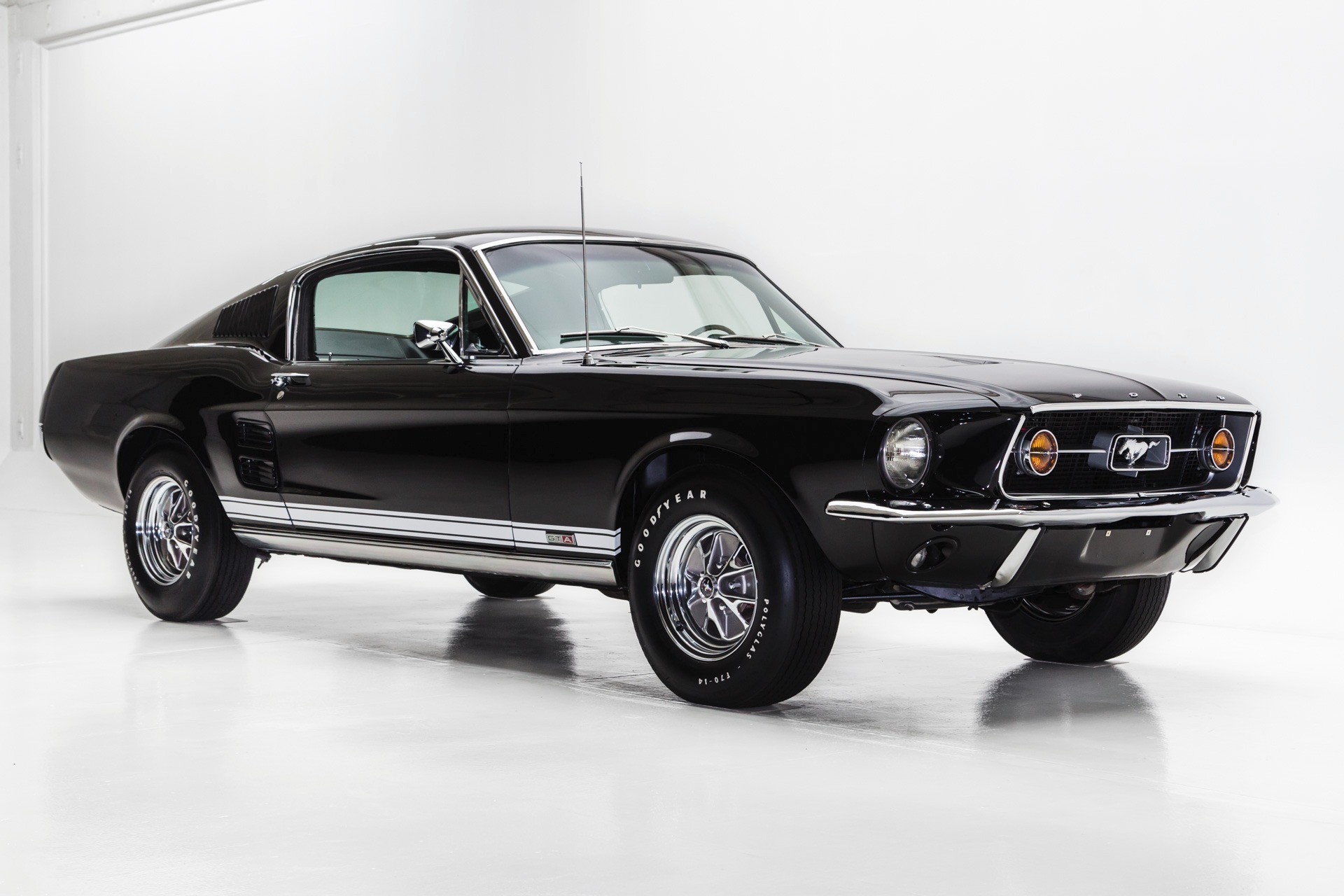 For Sale Used 1967 Ford Mustang Fastback Rare Raven Black, S Code 390 Marti | American Dream Machines Des Moines IA 50309