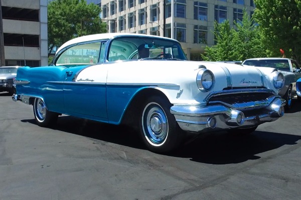For Sale Used 1956 Pontiac Star Chief V8 Auto Amazing Metal | American Dream Machines Des Moines IA 50309