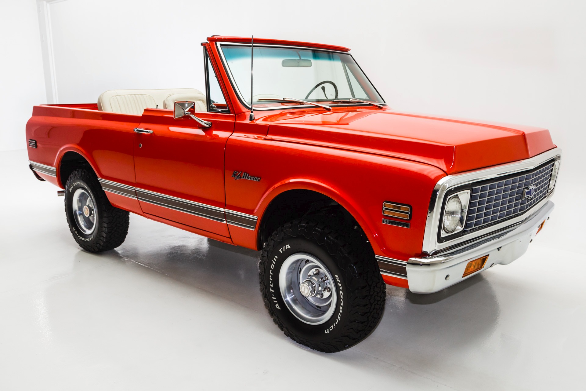 For Sale Used 1971 Chevrolet K5 Blazer 4x4 Orange Crush AC American Dream M...