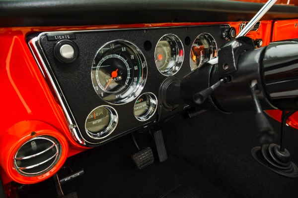 For Sale Used 1971 Chevrolet K5 Blazer 4x4 Orange Crush AC | American Dream Machines Des Moines IA 50309