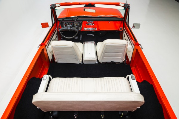 For Sale Used 1971 Chevrolet K5 Blazer 4x4 Orange Crush AC | American Dream Machines Des Moines IA 50309