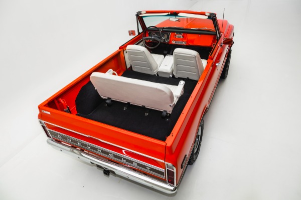 For Sale Used 1971 Chevrolet K5 Blazer 4x4 Orange Crush AC | American Dream Machines Des Moines IA 50309