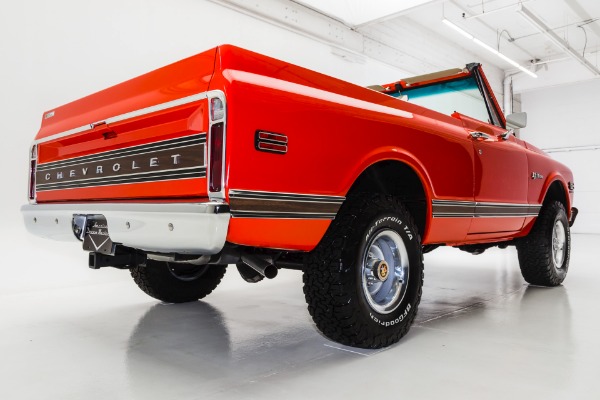 For Sale Used 1971 Chevrolet K5 Blazer 4x4 Orange Crush AC | American Dream Machines Des Moines IA 50309