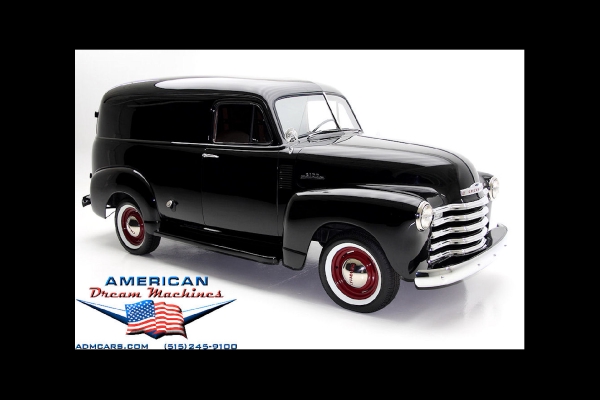 For Sale Used 1953 Chevrolet 3100 Panel Truck | American Dream Machines Des Moines IA 50309