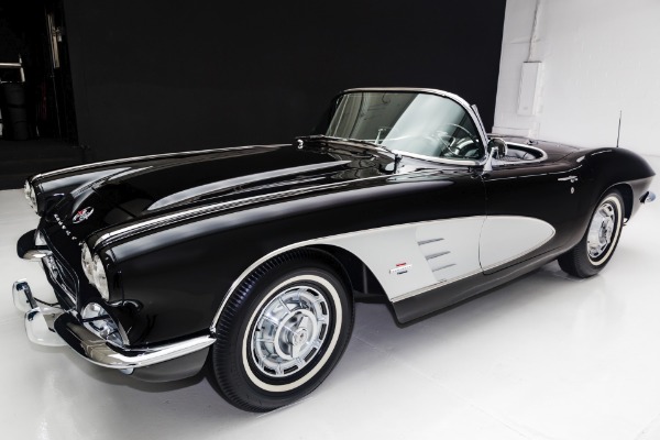 For Sale Used 1961 Chevrolet Corvette Triple Black 4-Spd A/C | American Dream Machines Des Moines IA 50309