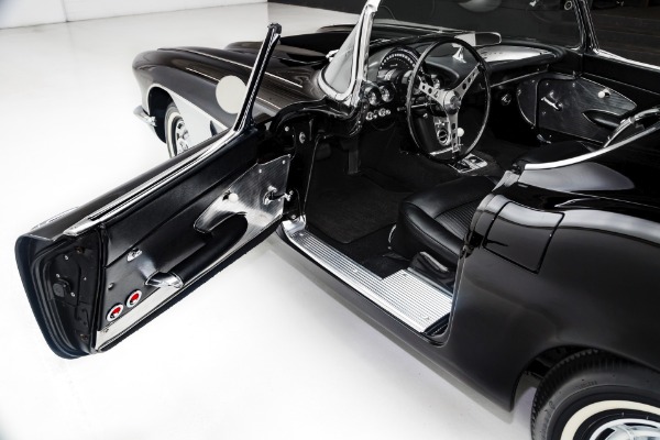 For Sale Used 1961 Chevrolet Corvette Triple Black 4-Spd A/C | American Dream Machines Des Moines IA 50309