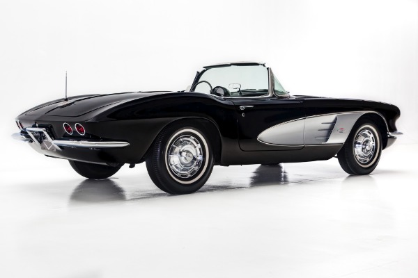 For Sale Used 1961 Chevrolet Corvette Triple Black 4-Spd A/C | American Dream Machines Des Moines IA 50309