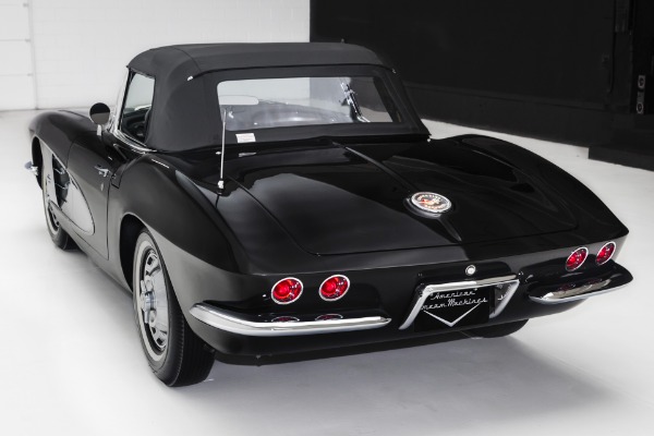 For Sale Used 1961 Chevrolet Corvette Triple Black 4-Spd A/C | American Dream Machines Des Moines IA 50309