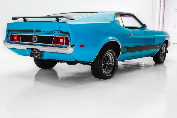 For Sale Used 1973 Ford Mustang Mach 1, New Chrome Magnums | American Dream Machines Des Moines IA 50309