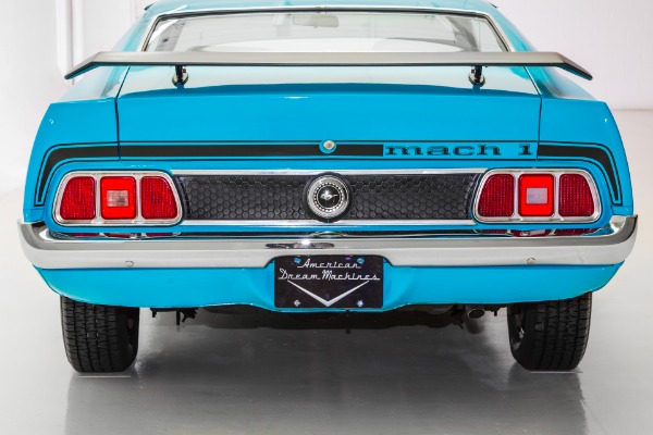 For Sale Used 1973 Ford Mustang Mach 1, New Chrome Magnums | American Dream Machines Des Moines IA 50309