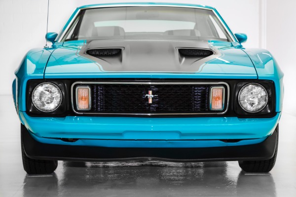 For Sale Used 1973 Ford Mustang Mach 1, New Chrome Magnums | American Dream Machines Des Moines IA 50309