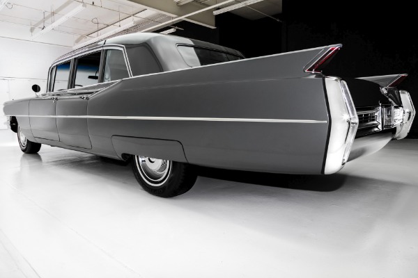 For Sale Used 1965 Cadillac Limousine Shadow Gray A/C | American Dream Machines Des Moines IA 50309