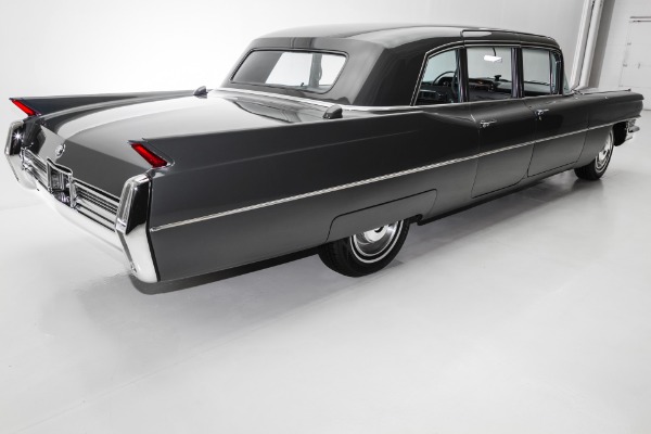 For Sale Used 1965 Cadillac Limousine Shadow Gray A/C | American Dream Machines Des Moines IA 50309