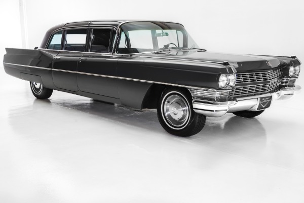 For Sale Used 1965 Cadillac Limousine Shadow Gray A/C | American Dream Machines Des Moines IA 50309