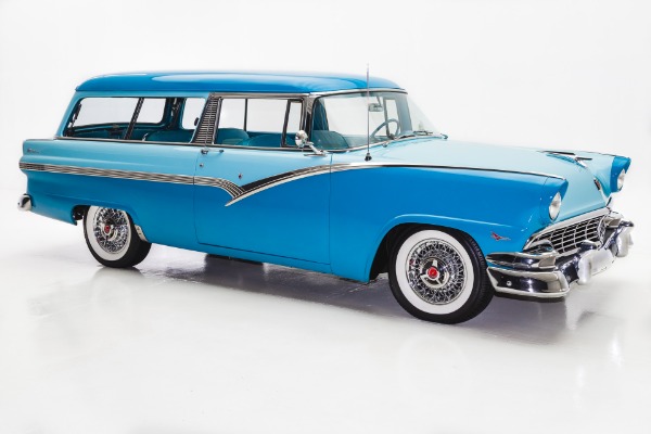For Sale Used 1956 Ford Parklane 2 Door Wagon V8 Very Rare | American Dream Machines Des Moines IA 50309