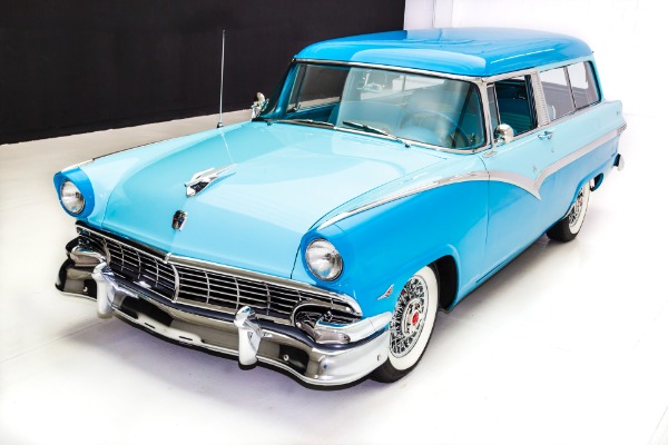 For Sale Used 1956 Ford Parklane 2 Door Wagon V8 Very Rare | American Dream Machines Des Moines IA 50309