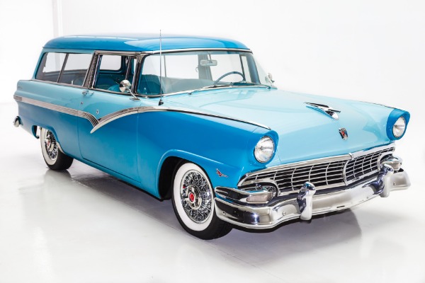 For Sale Used 1956 Ford Parklane 2 Door Wagon V8 Very Rare | American Dream Machines Des Moines IA 50309