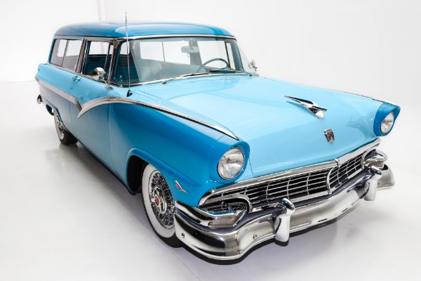 For Sale Used 1956 Ford Parklane 2 Door Wagon V8 Very Rare | American Dream Machines Des Moines IA 50309