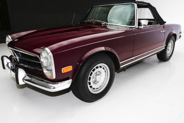 For Sale Used 1969 Mercedes 280 SL 2 Tops, Gorgeous Car | American Dream Machines Des Moines IA 50309