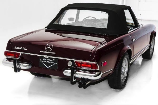 For Sale Used 1969 Mercedes 280 SL 2 Tops, Gorgeous Car | American Dream Machines Des Moines IA 50309