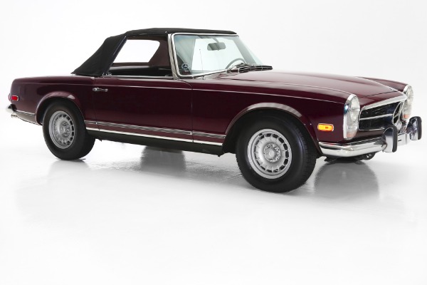 For Sale Used 1969 Mercedes 280 SL 2 Tops, Gorgeous Car | American Dream Machines Des Moines IA 50309