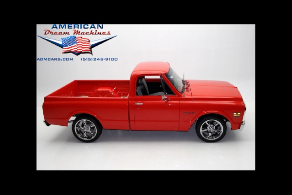 For Sale Used 1972 Chevrolet C10 Shortbox Pickup Pickup houndstooth | American Dream Machines Des Moines IA 50309