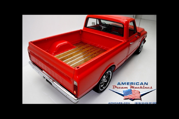 For Sale Used 1972 Chevrolet C10 Shortbox Pickup Pickup houndstooth | American Dream Machines Des Moines IA 50309