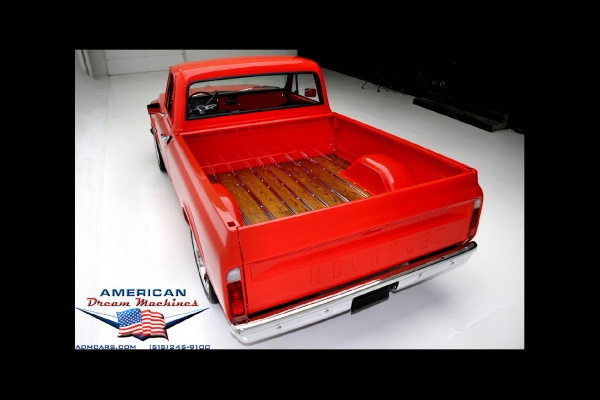 For Sale Used 1972 Chevrolet C10 Shortbox Pickup Pickup houndstooth | American Dream Machines Des Moines IA 50309