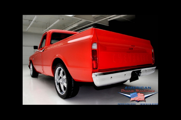 For Sale Used 1972 Chevrolet C10 Shortbox Pickup Pickup houndstooth | American Dream Machines Des Moines IA 50309