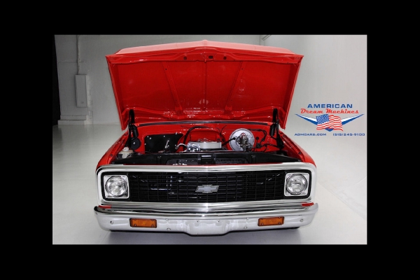 For Sale Used 1972 Chevrolet C10 Shortbox Pickup Pickup houndstooth | American Dream Machines Des Moines IA 50309
