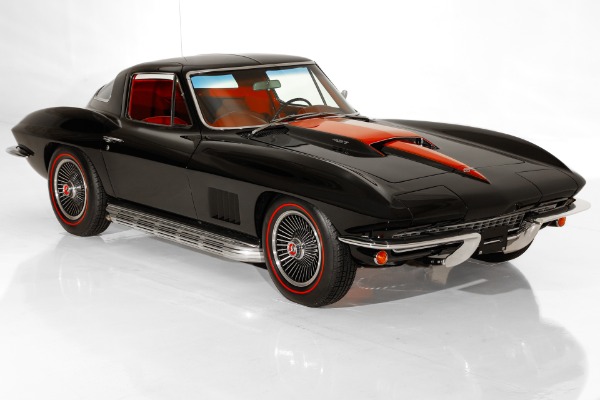 For Sale Used 1967 Chevrolet Corvette Black/Red #s Match L71 427/435hp | American Dream Machines Des Moines IA 50309