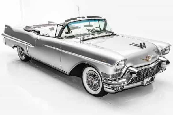 For Sale Used 1957 Cadillac Series 62 Silver, Stunning Car! | American Dream Machines Des Moines IA 50309