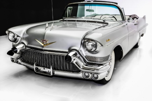 For Sale Used 1957 Cadillac Series 62 Silver, Stunning Car! | American Dream Machines Des Moines IA 50309