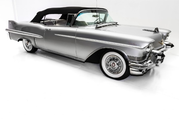 For Sale Used 1957 Cadillac Series 62 Silver, Stunning Car! | American Dream Machines Des Moines IA 50309