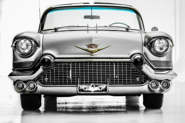 For Sale Used 1957 Cadillac Series 62 Silver, Stunning Car! | American Dream Machines Des Moines IA 50309