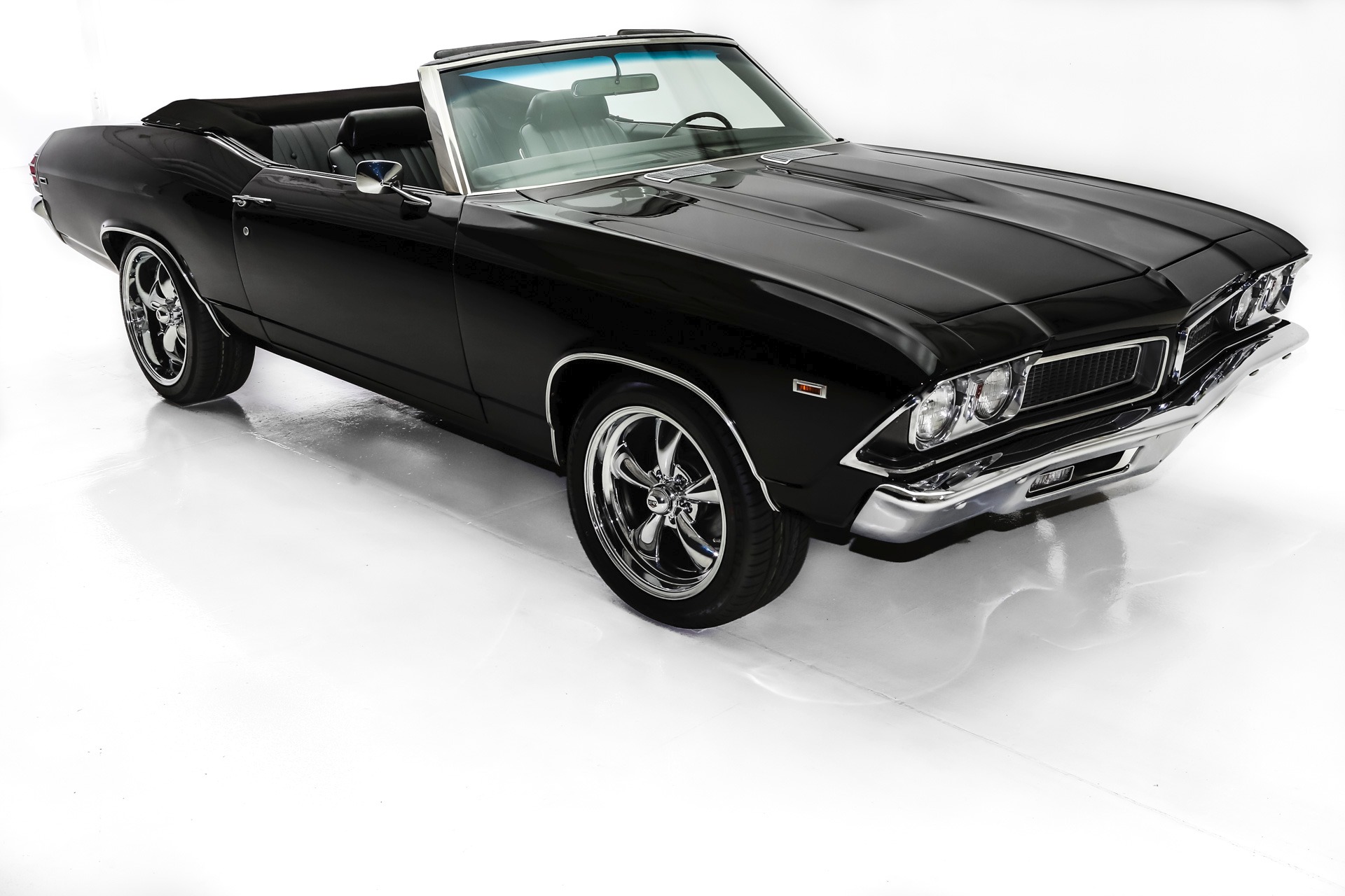 For Sale Used 1969 Pontiac Beaumont Convertible Black Rare!!! | American Dream Machines Des Moines IA 50309