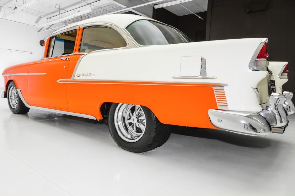 For Sale Used 1955 Chevrolet Bel Air The Orange Crush, 396 | American Dream Machines Des Moines IA 50309