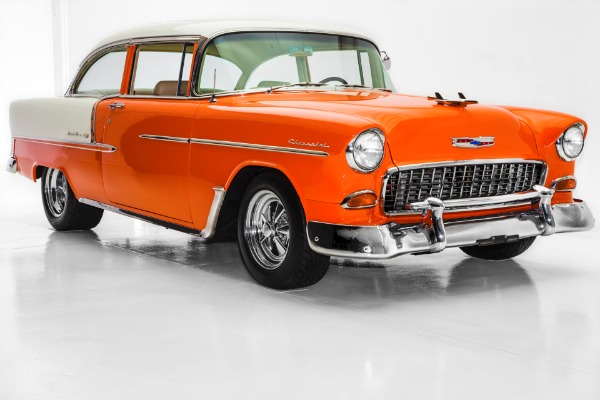 For Sale Used 1955 Chevrolet Bel Air The Orange Crush, 396 | American Dream Machines Des Moines IA 50309