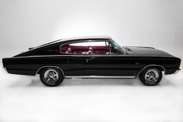 For Sale Used 1966 Dodge Charger Black/Red 440,727 Auto | American Dream Machines Des Moines IA 50309