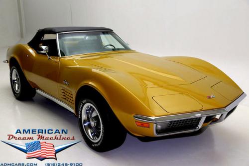 For Sale Used 1971 Chevrolet Corvette convertible convertible | American Dream Machines Des Moines IA 50309