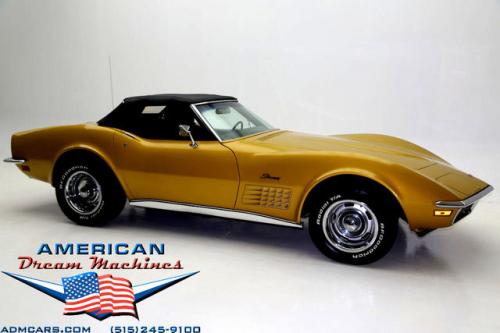 For Sale Used 1971 Chevrolet Corvette convertible convertible | American Dream Machines Des Moines IA 50309