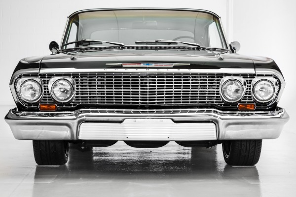 For Sale Used 1963 Chevrolet Impala Black 4-Speed New Chrome | American Dream Machines Des Moines IA 50309