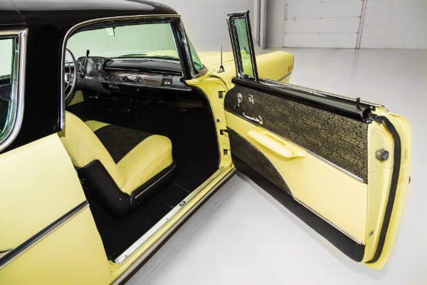 For Sale Used 1957 Chevrolet Nomad Rare Black & Cream | American Dream Machines Des Moines IA 50309