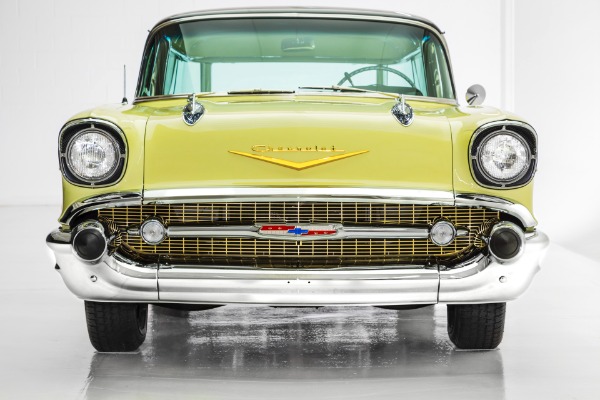 For Sale Used 1957 Chevrolet Nomad Rare Black & Cream | American Dream Machines Des Moines IA 50309