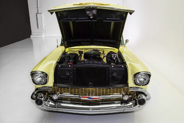 For Sale Used 1957 Chevrolet Nomad Rare Black & Cream | American Dream Machines Des Moines IA 50309